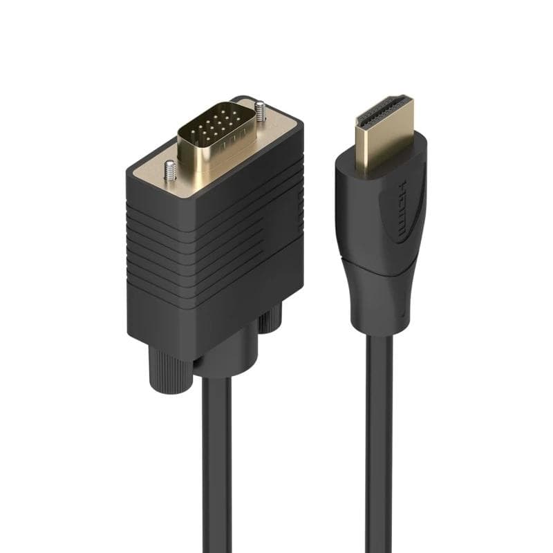 Aisens Cable Conversor HDMI / M a SVGA / M Negro 1m