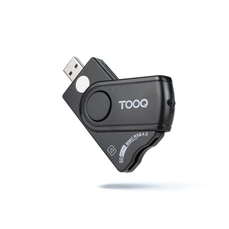 Tooq TQR-3012B Lector DNIe, SIM, SD / TF, USB-A