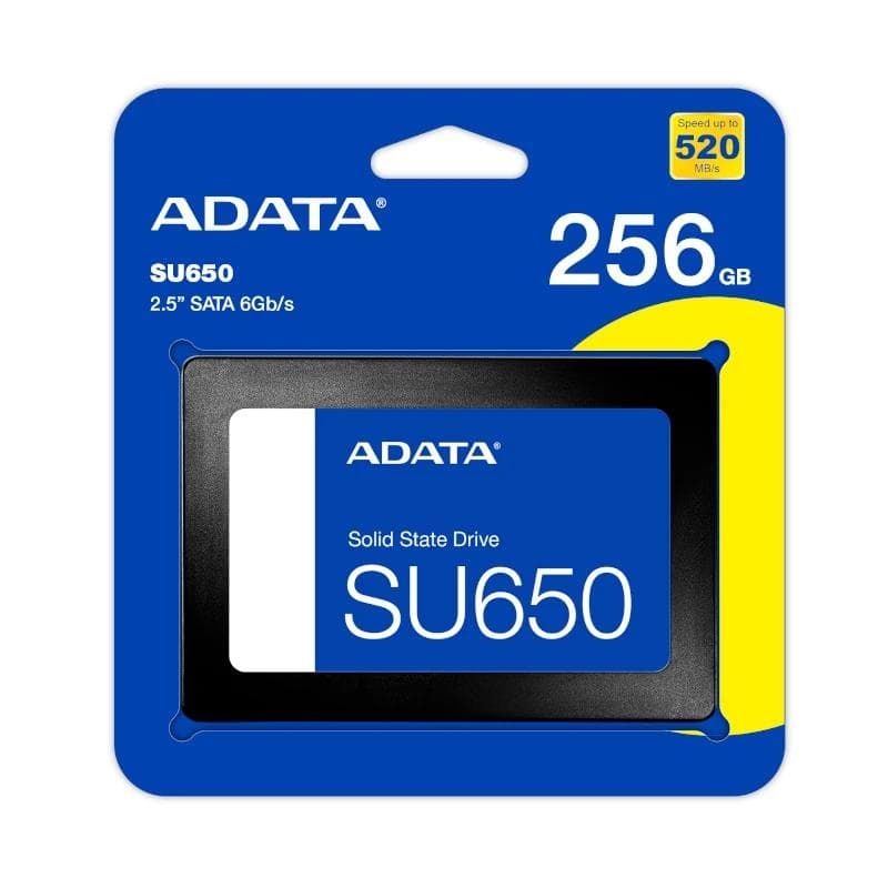 ADATA SSD Ultimate SU650 256 GB 3D NAND 2,5" SATA3