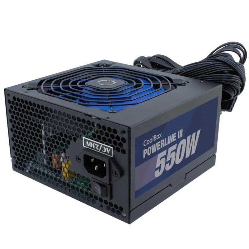 COOLBOX Fuente Alimentac. ATX POWERLINE III 550 W