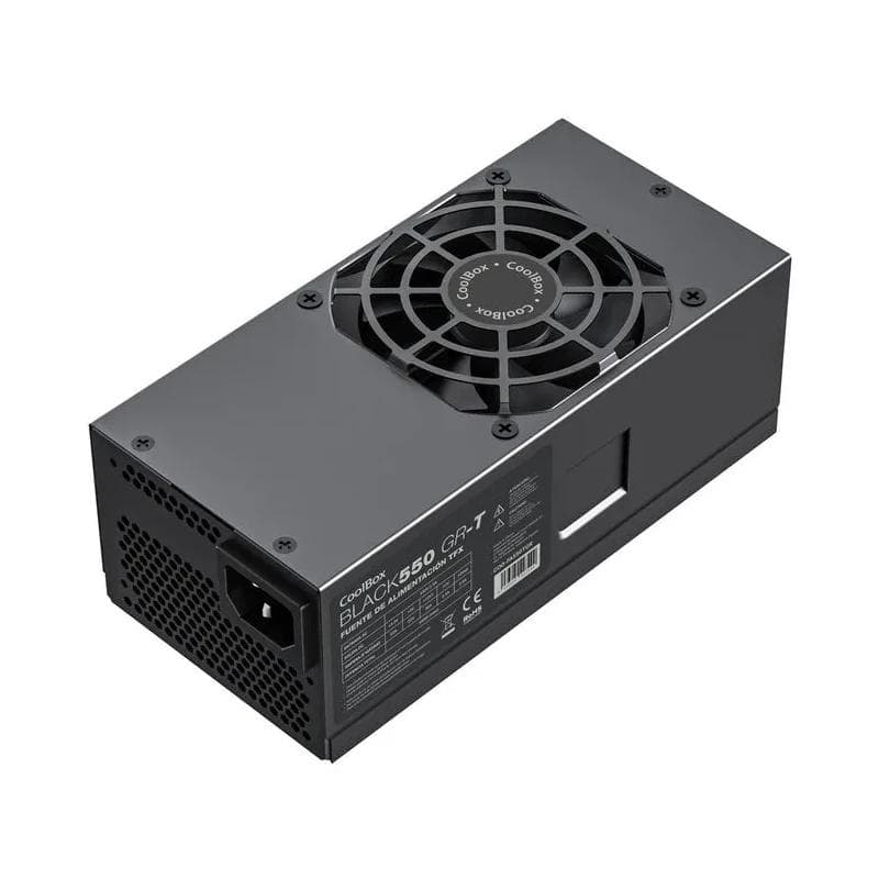 CoolBox Fuente Alimen.TFX BLACK550 GR-T 550 W Negra