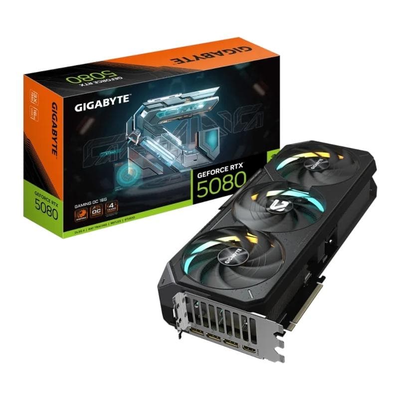 Gigabyte VGA NVIDIA RTX 5080 GAMING OC 16 GB DDR7