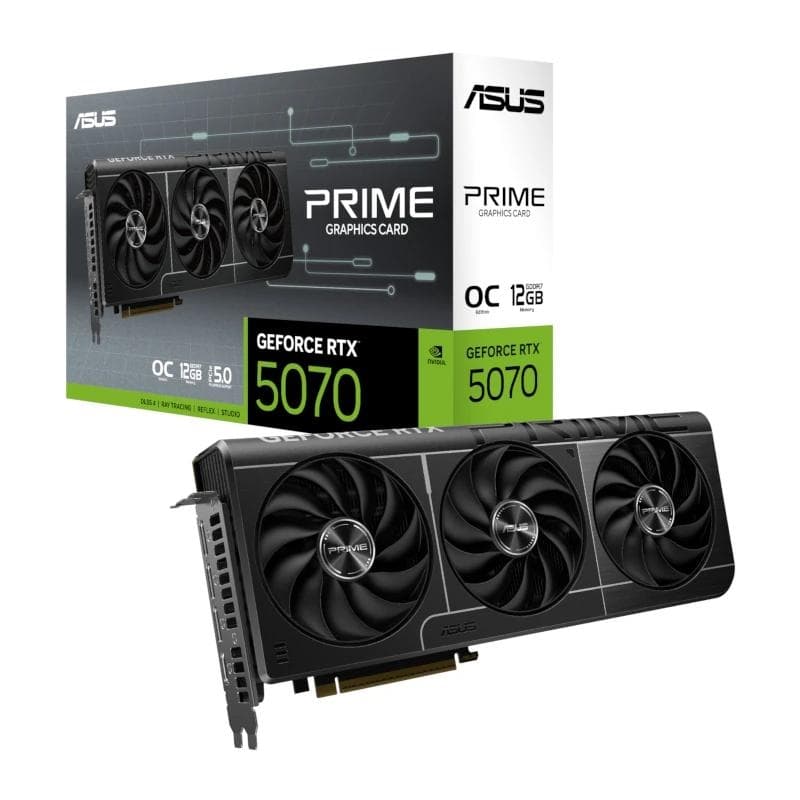 ASUS VGA NVIDIA PRIME RTX 5070 O12 g DDR7