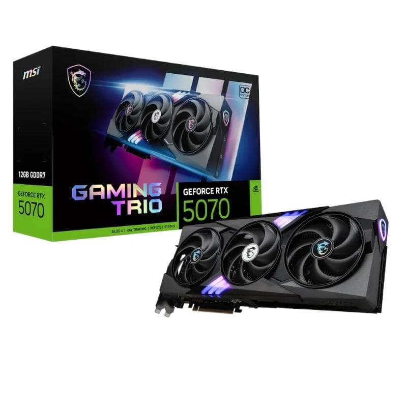 MSI VGA NVIDIA RTX 5070 12 g GAMING TRIO OC DDR7
