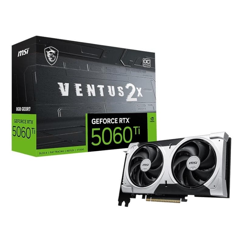 MSI VGA NVIDIA RTX 5060 Ti 8 g VENTUS 2X OC PLUS DD