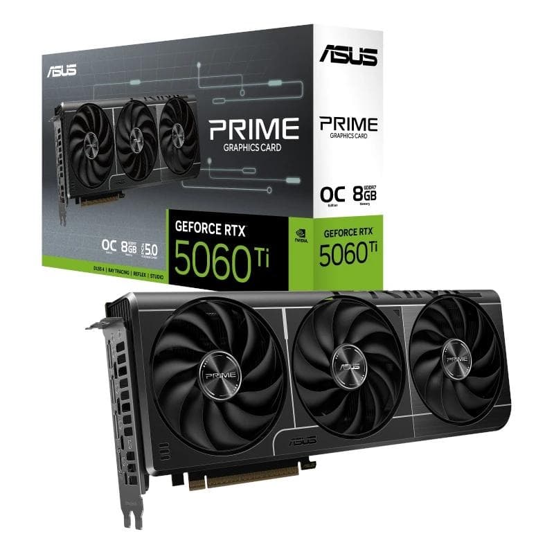 ASUS VGA NVIDIA PRIME RTX 5060 TI O8 GB DDR7