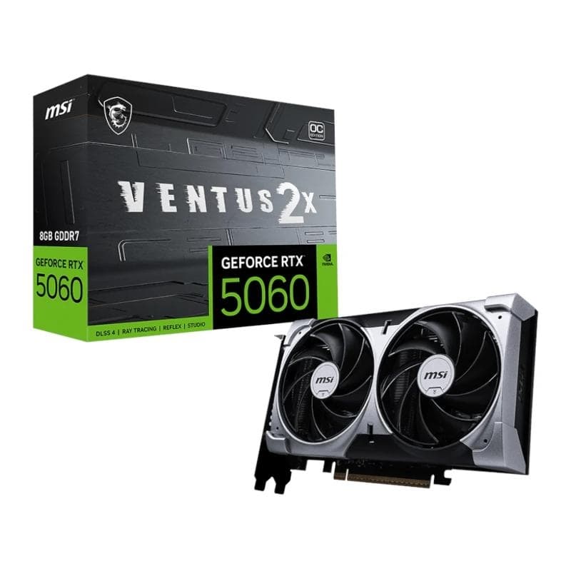 MSI VGA NVIDIA RTX 5060 8 g VENTUS 2X OC DDR7