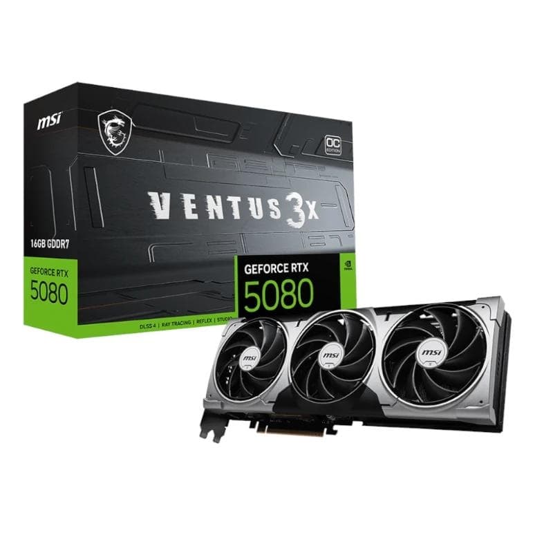 MSI VGA NVIDIA RTX 5080 16 g VENTUS 3X OC DDR7