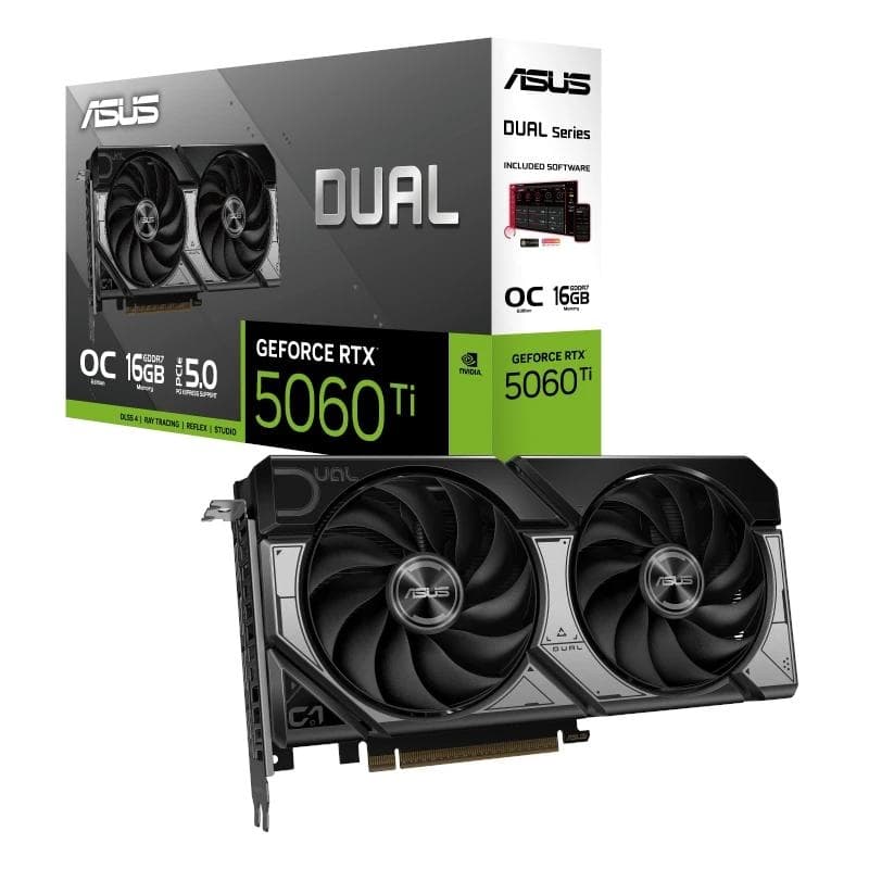 ASUS VGA NVDIA DUAL RTX 5060 TI 016 g DDR7