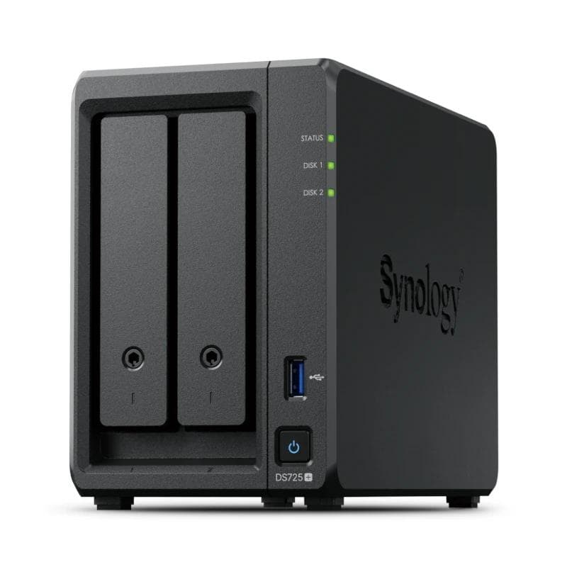 Synology DS725+ NAS 2Bay DiskStation 1x2.5 GB 1xGb