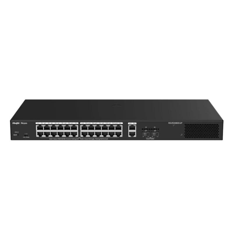 Reyee ES228GS-LP Switch 26xGbE (24 PoE) 250 W 2xSFP