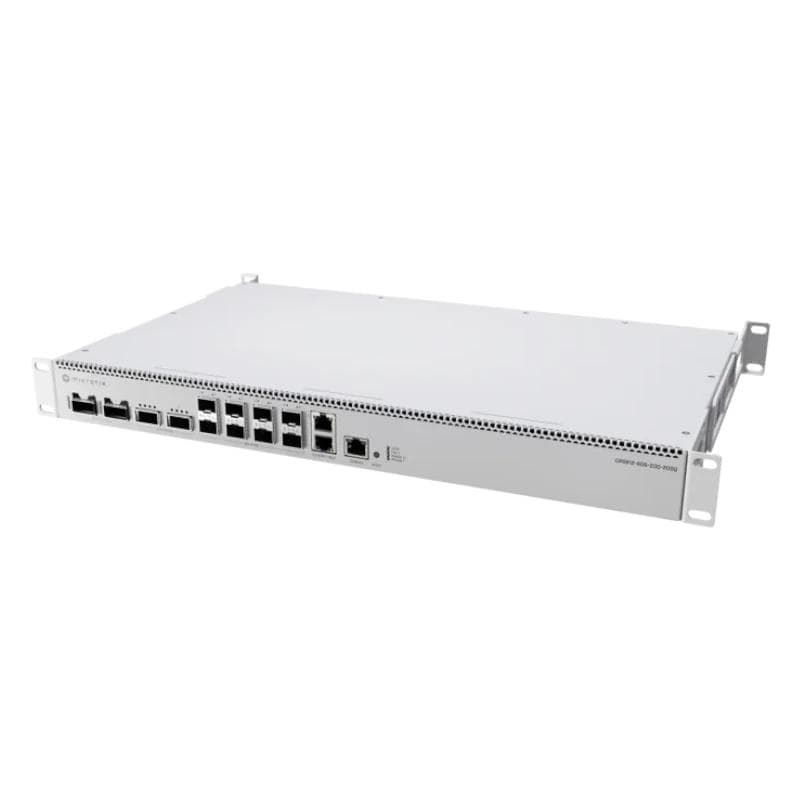 MikroTik CRS812 DDQ Switch 2x400 g 2x200 g 8x50 g
