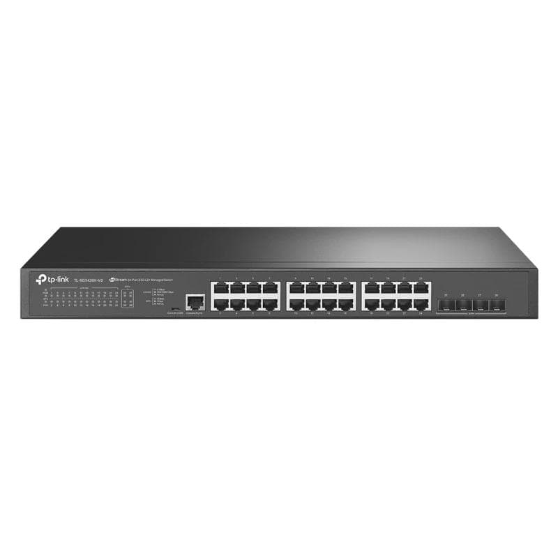 TP-Link SG3428X-M2 Switch L2+ 24x2.5 g 2x10 g SFP+