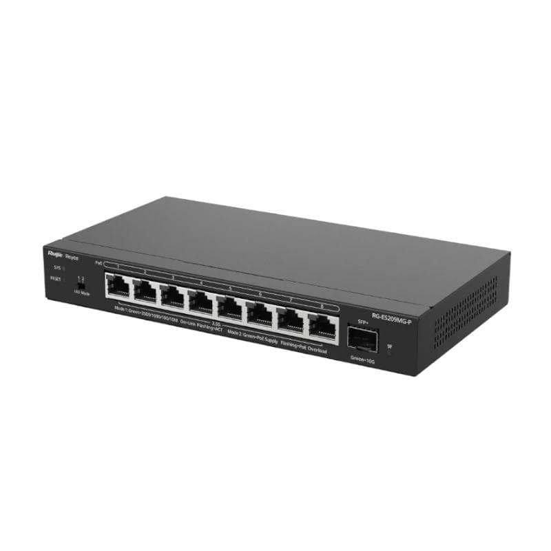 Reyee ES209MG-P Switch 5xmGB PoE 1xSFP+ 130 W