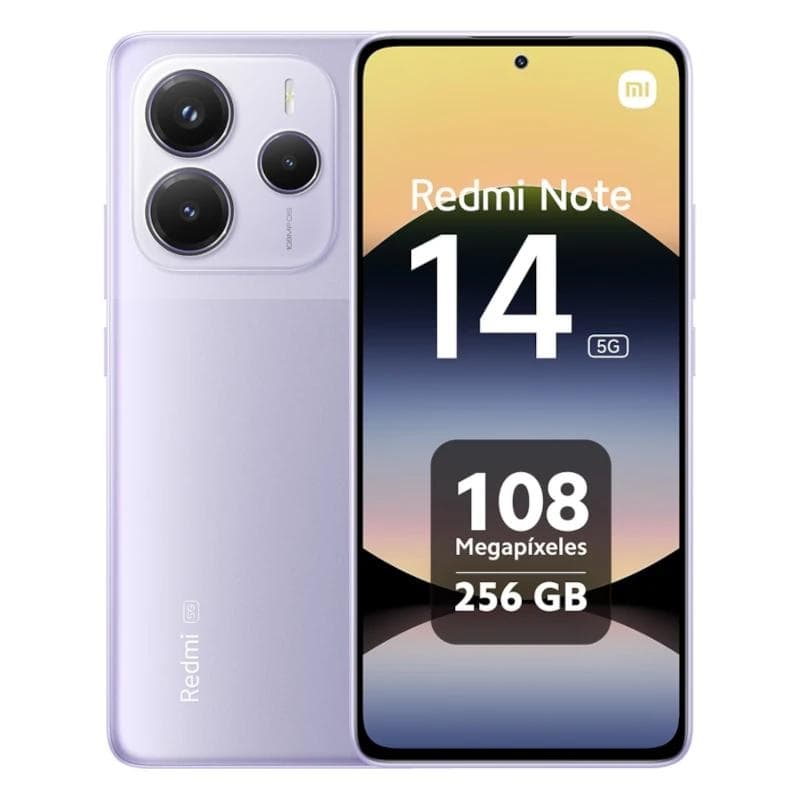 XIAOMI Redmi Note 14 5 g 6,67" 256 GB 8 GB Purple