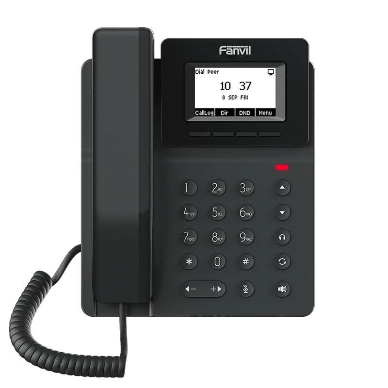Fanvil V50 g 2 lneas SIP 2.3"pantalla PoE 2xGbE