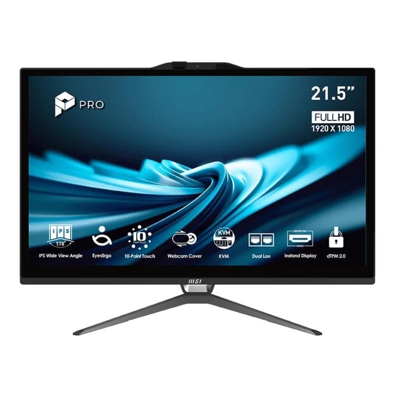 MSI Pro AP222T-434EU G7400 4 GB 128 W11P 22" tac.N