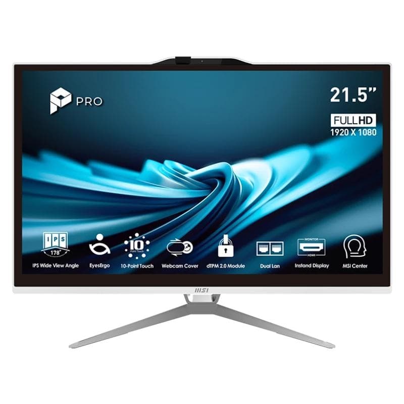 MSI Pro AP222T-499EU G7400 4 GB 128 W11P 22" tac.B