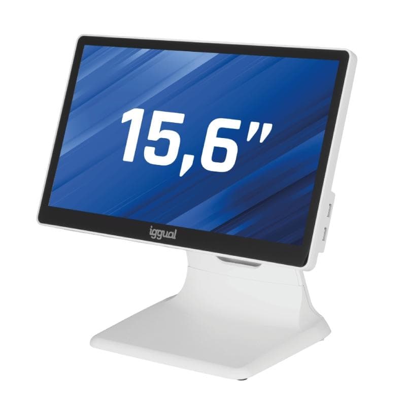 iggual TPV 15,6" 16:9 N100 4+128 GB no SO blanco