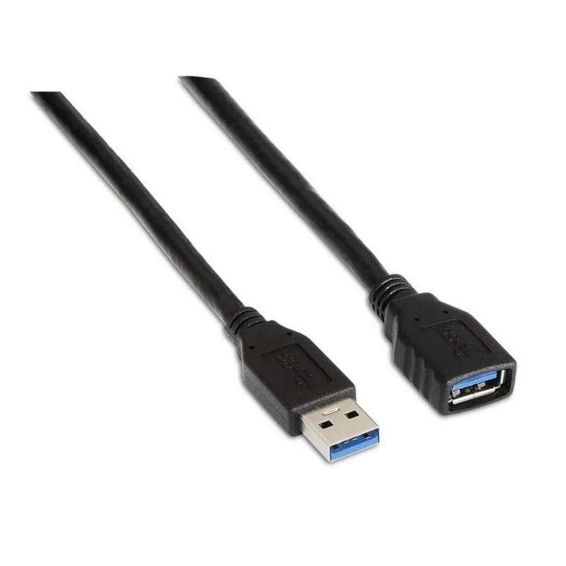 Aisens Cable USB 3.0 Tipo A / M-A / H negro 1.0m