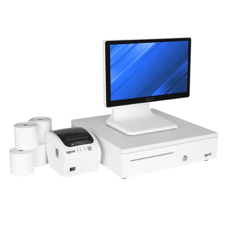 Pack completo TPV blanco 15,6" N100 30PW EASY80 W