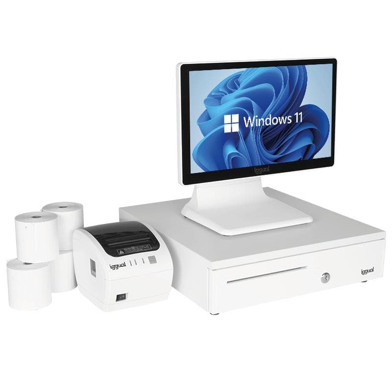 Pack TPV blanco 15,6" N100 +30PW+EASY80 W+W11