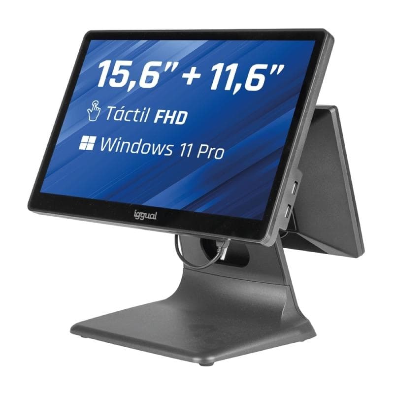 iggual TPV dual 15,6" 11,6" 16:9 N100 8+256 GB W11